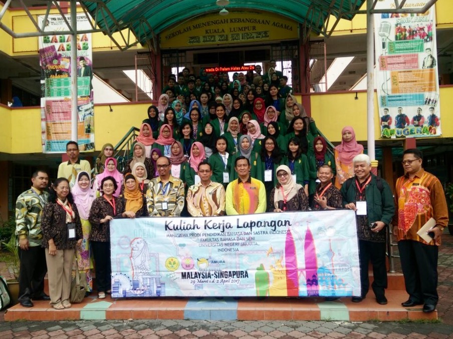 Lawatan Akademik Prodi Pbsi Fbs Unj Ke Smk Agama Kuala Lumpur Prodi Pendidikan Bahasa Dan Sastra Indonesia