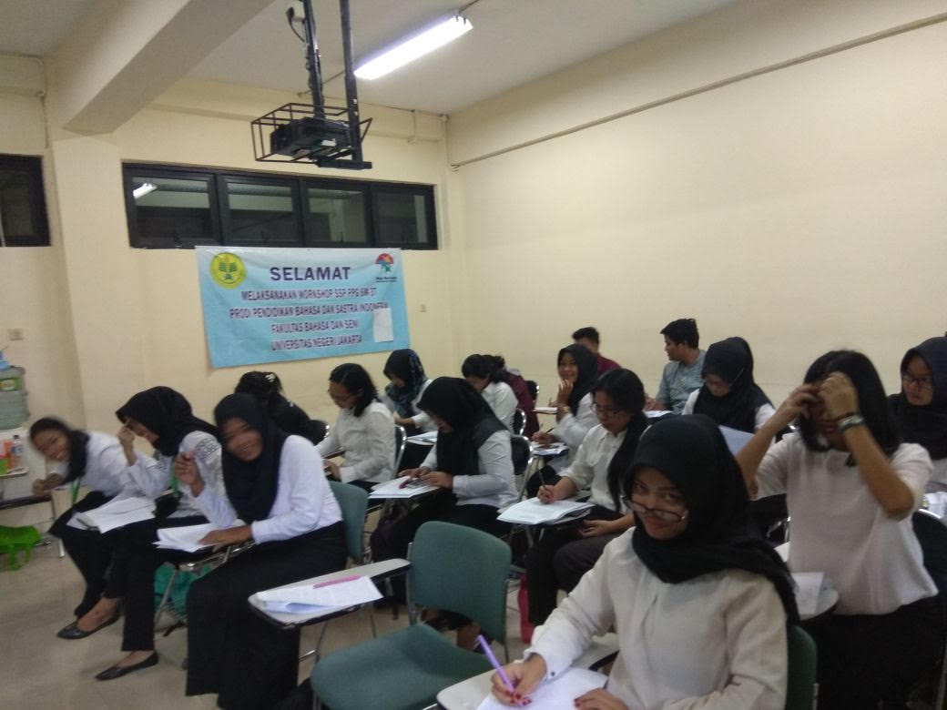 Kegiatan Tes Formatif PPG SM3T Prodi Pendidikan Bahasa Indonesia FBS UNJ