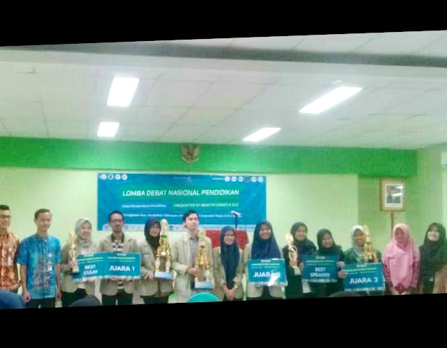 Prestasi Mahasiswa Prodi Pendidikan Bahasa Indonesia FBS UNJ dalam Lomba Debat Nasional Pendidikan