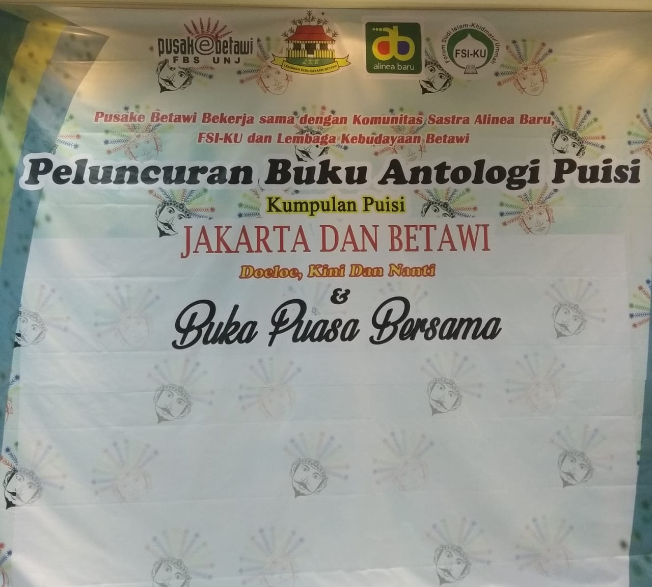 “Antologi Puisi Penyair Nusantara Jakarta dan Betawi, Doeloe, Kini, dan Nanti” Karya Dosen Prodi PBSI FBS UNJ