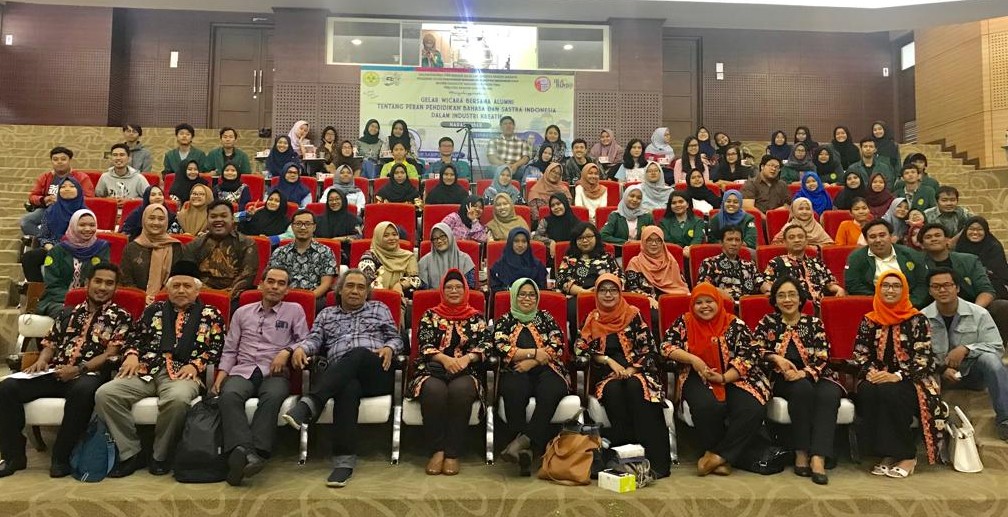 Gelar Wicara Bersama Alumni Tentang Peran Pendidikan Bahasa dan Sastra Indonesia dalam Industri Kreatif