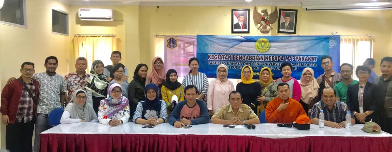 PROGRAM STUDI PENDIDIKAN BAHASA DAN SASTRA INDONESIA SURVEI PENGABDIAN KEPADA MASYARAKAT KE PULAU TIDUNG
