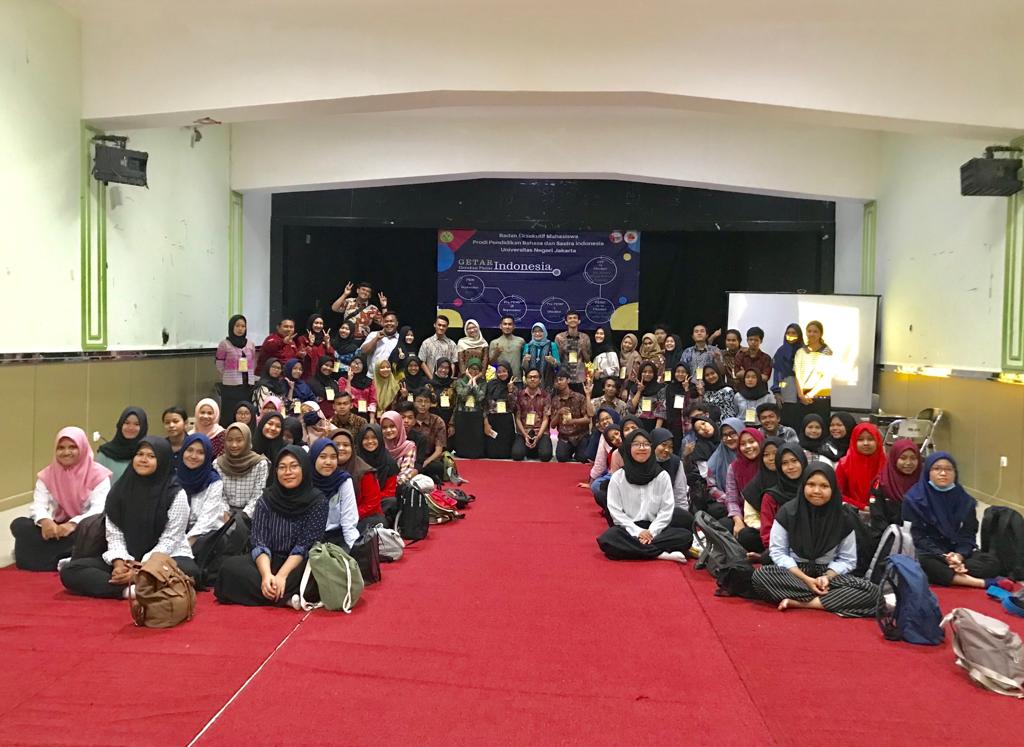 Pra-PKMP Mahasiswa Prodi PBSI FBS UNJ dalam Rangkaian Getar Indonesia