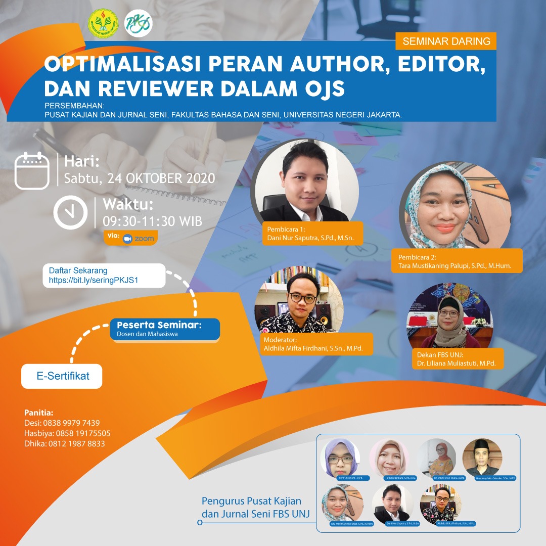 Optimalisasi Peran Author, Editor, dan Reviewer dalam OJS