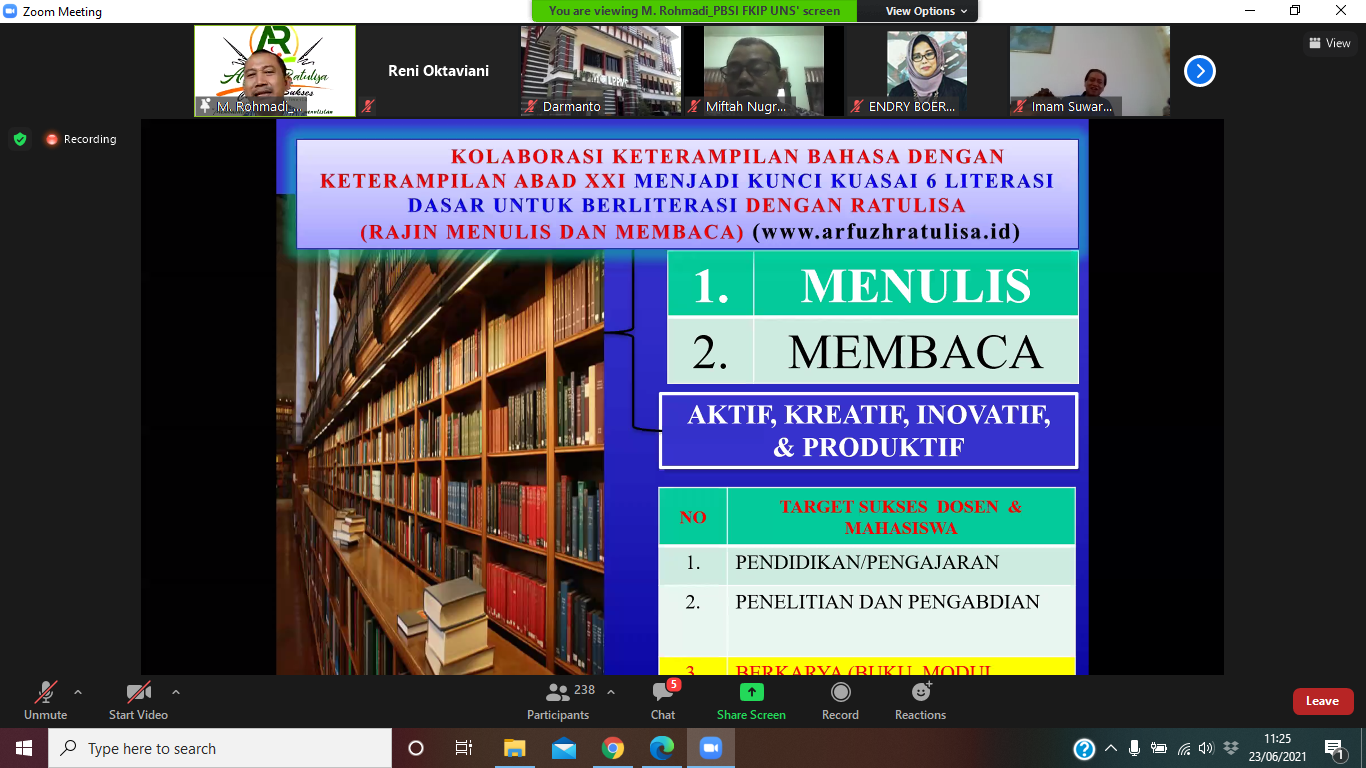 Pengembangan Materi Ajar MKWK Bahasa Indonesia