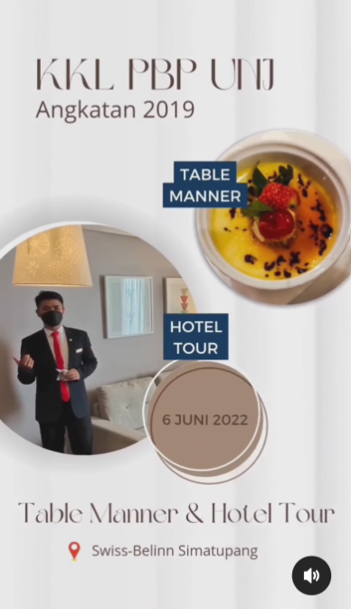 TABLE MANNER DAN HOTEL TOUR SEBAGAI PROGRAM KKL MAHASISWA PRODI PENDIDIKAN BAHASA PRANCIS ANGKATAN 2019 post thumbnail image
